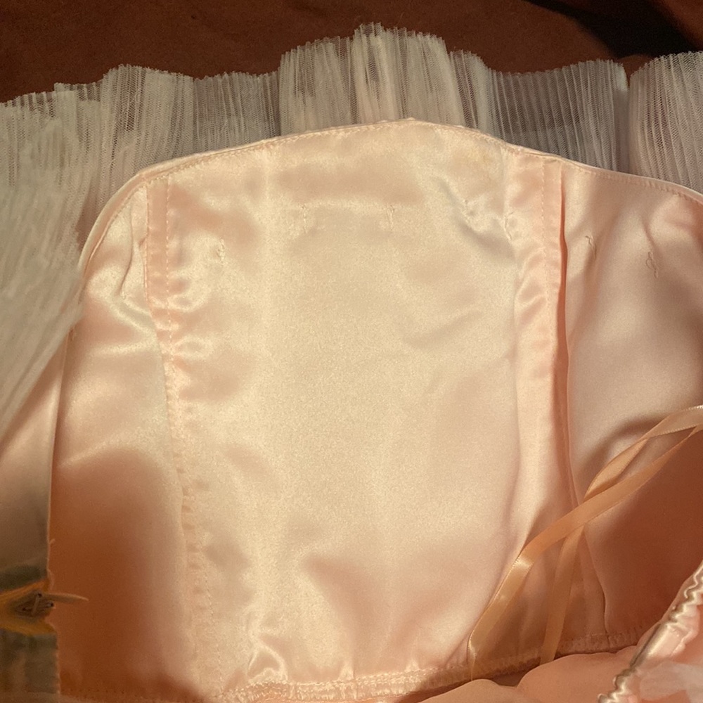 Pink Glam Tutu Strapless Dress - Picture 6 of 6
